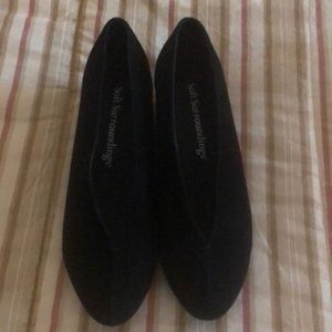 Soft surroundings shoes black 7.5
